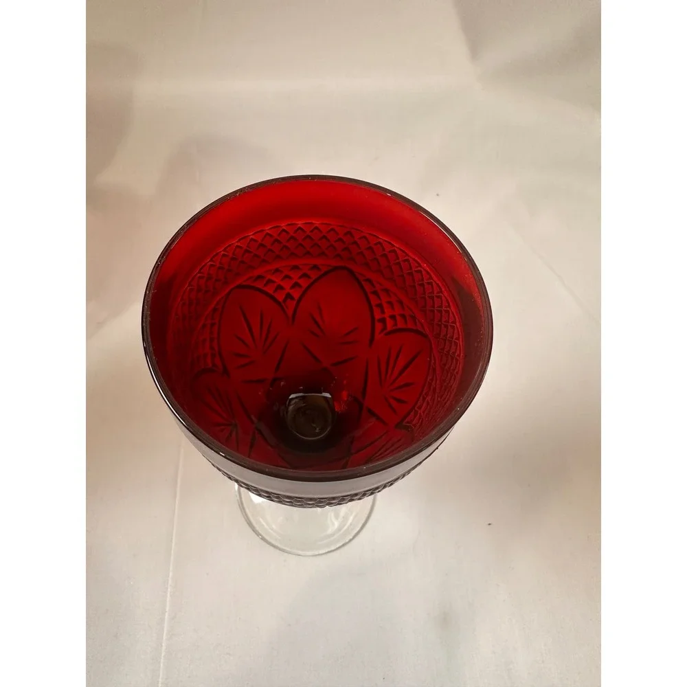 Cristal DArques-Durand ruby red